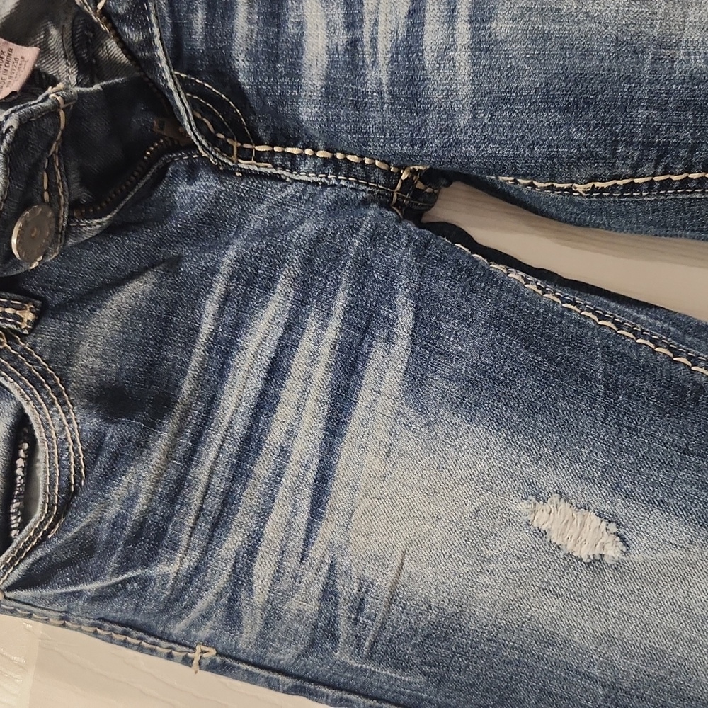 Almost Famous Women's Blue Jeans - Picture 5 of 10